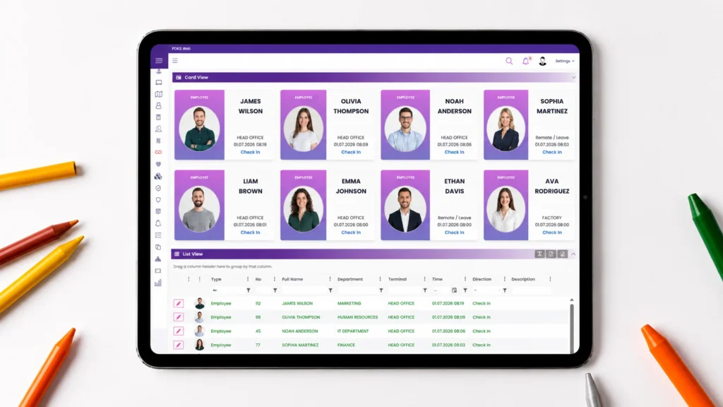 Workforce Attendance Tracking & Time Management